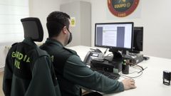 El servicio de investigaciones cibernticas de la Guardia Civil de Lugo, en una imagen de archivo.