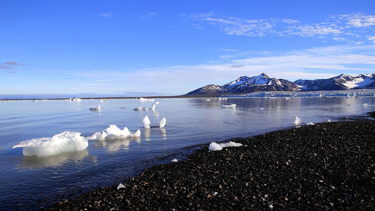 Jóvenes gallegos se suman a la «Huelga Mundial por el Clima».Montañas de hielo navegan frente a las costas de Canadá.