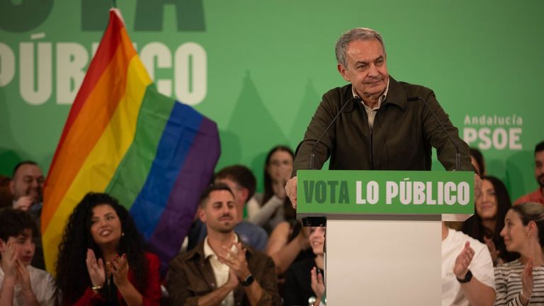 Diario de campaña en Andalucía: Zapatero augura sorpresas, y las recomendaciones de la Iglesia