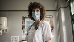 Laura Lozano trabaja en el centro de salud de Avin