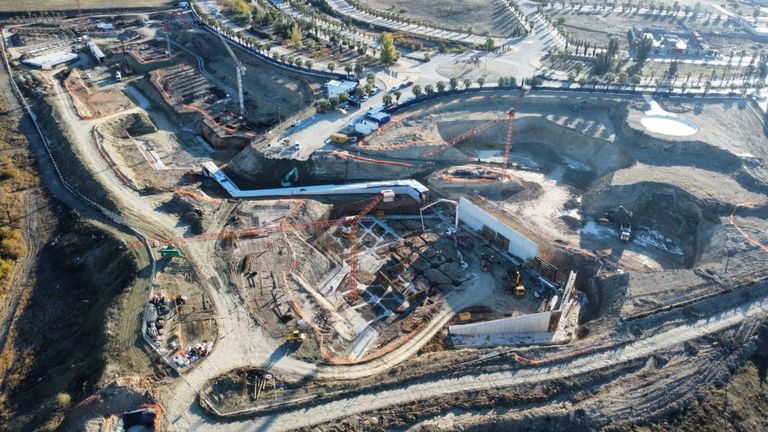 La gallega Extraco construye un campus tecnológico que Defensa levanta en Jaén