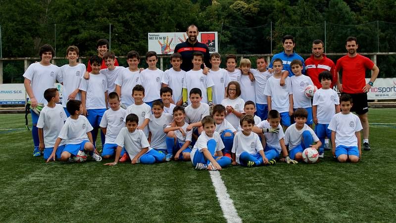 Ouriol, actuando na presentaci�n 