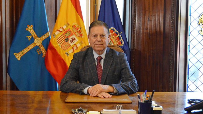 Alfredo Canteli, alcalde de Oviedo