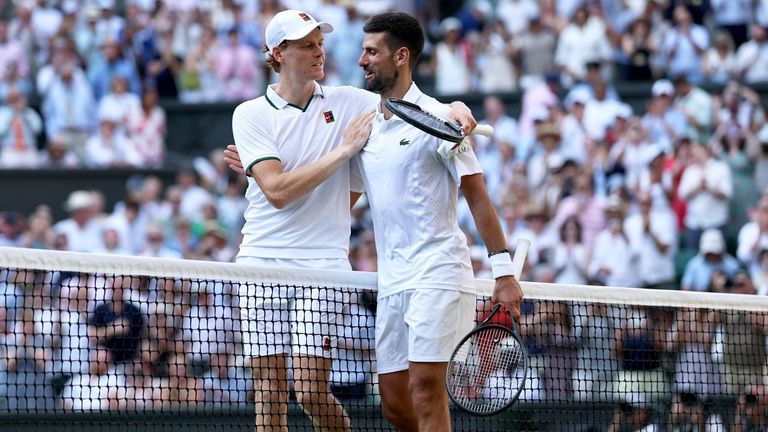 Sinner arrolla a Djokovic y se cita con Zverev en la final de Wimbledon