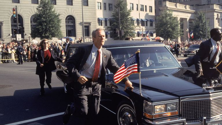 Trump, en una peli de Clint Eastwood