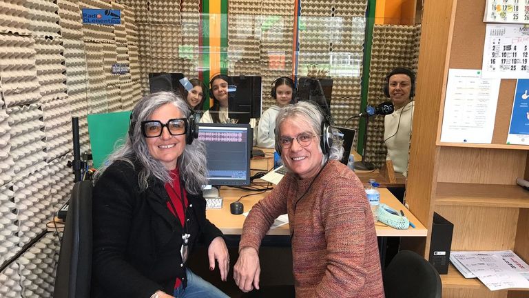 Intercambio de talento e radio escolar: de San Gimignano a San Clemente