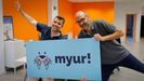 Manuel Cascudo y Miguel Barreiros también lanzaron Myur, una «app» de alquiler.