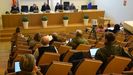 Sesión del Consello de Goberno de la Universidade de Vigo, celebrada este jueves