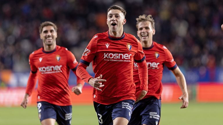 Abel Bretones celebra su gol al Barça