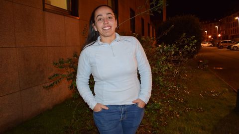 Mara Rey (Carnota): La estudio cada vez que preparo las oposiciones del Sergas