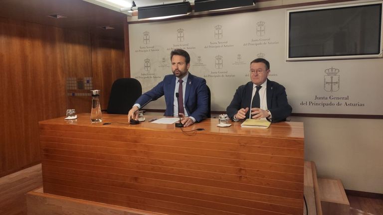 Álvaro Queipo y Rafael Alonso