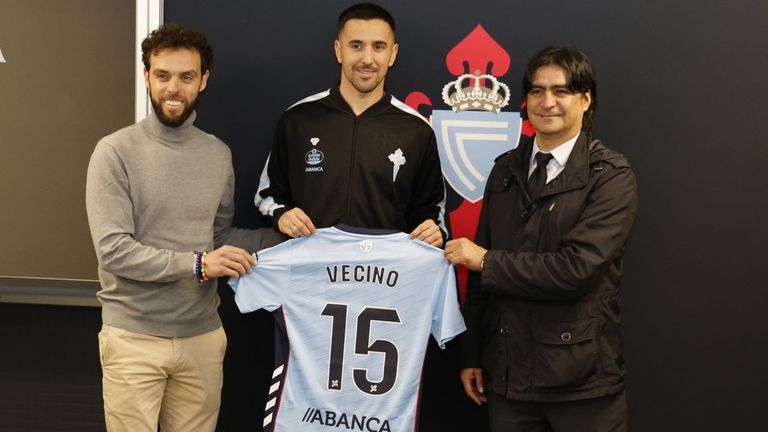 Matías Vecino: «Traté de poner lo máximo para estar en el Celta, donde quería»