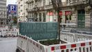 Obras en la calle Concordia.