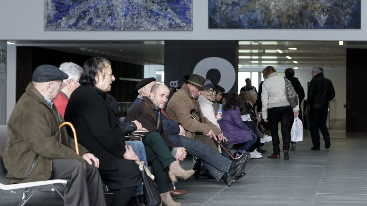 Imagen de archivo de una sala de espera del HULA. 