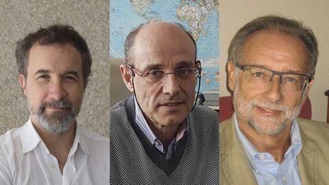  Carlos Salgado, Luis Miguel Botana y Jos Manuel Sabucedo, de la USC, reconocidos por las Medallas de Investigacin de la RAGC