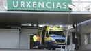 Imagen de la entrada a las urgencias del CHUF la semana pasada