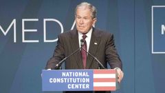 El expresidente de Estados Unidos George W. Bush, en una imagen de archivo del 2018.