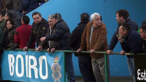 Segunda B - Partido de ftbol entre Boiro y Valladolid B