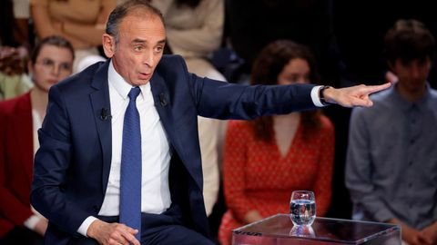 El ultraderechista francés Eric Zemmour, candidato a la presidencia de Francia 