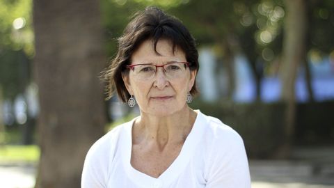 A escritora Pilar Pallarés