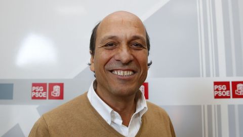 Eduardo Reguera, portavoz socialista en Redondela y aspirante ungido por Gonzalo Caballero
