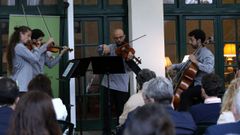Concierto del cuarteto de cuerda Seikilos en el Festival Bal y Gay
