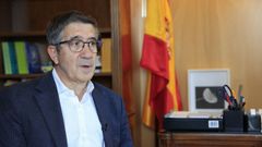Patxi López lamenta el relato de las «dos Españas» que algunos fomentan en relación a la nueva Ley de Memoria Democrática