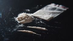 Imagen de archivo de una recreación de droga similar al polvo del mono y la cocaína