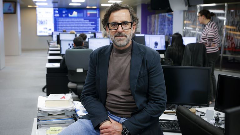 Ezequiel Mosquera, director de O Gran Camiño: «Galicia préstase para sentar a ver a tele, e se o ciclismo axuda, mellor»