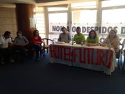 Los trabajadores del hotel, esta ma�ana