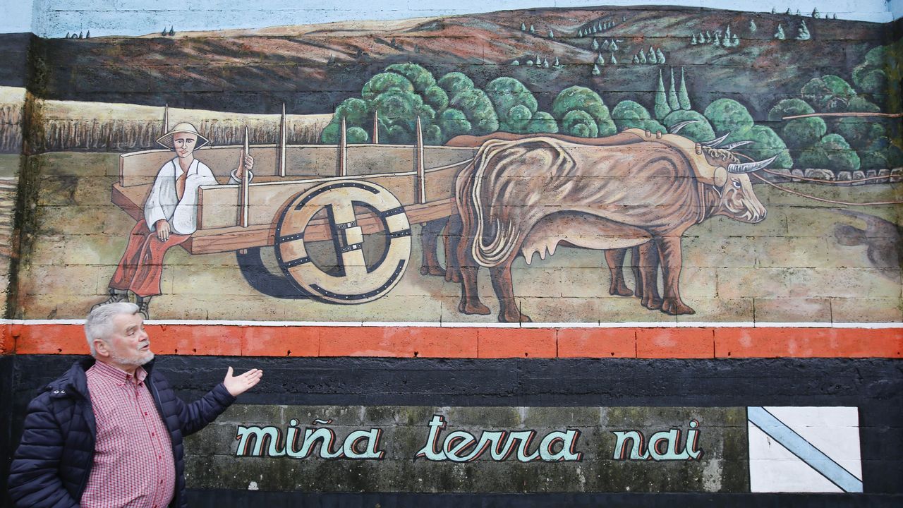Monseiro, el pueblo de los siete murales