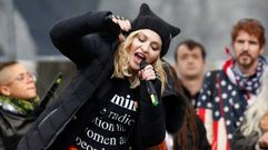 Madonna acta en Washington