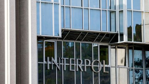 Imagen de archivo de la sede de la Interpol en Lyon, Francia.