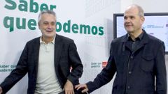 Chaves y Grin dejan el PSOE voluntaria y temporalmente