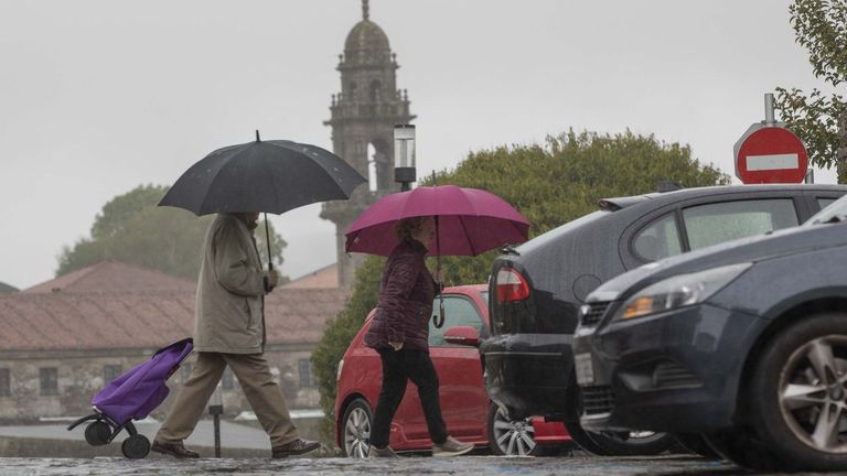 Chubascos antes del regreso del anticiclón