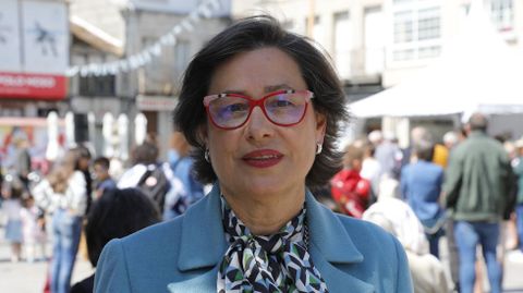 Elvira Lama, alcaldesa de Xinzo y candidata del PSOE 