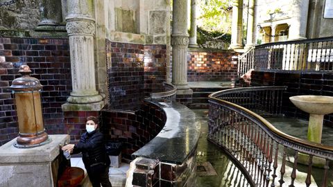 Fuente de Gándara en Mondariz-Balneario, obra de Antonio Palacios