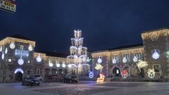 El alcalde quiso aprovechar el tirn de Ferrero Rocher para atraer visitantes en Navidad