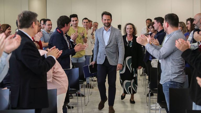 Álvaro Queipo, en la junta directiva del PP de Asturias