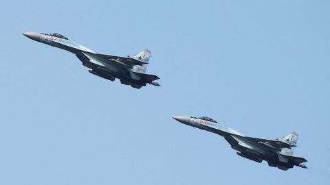 Russian fighters in file image