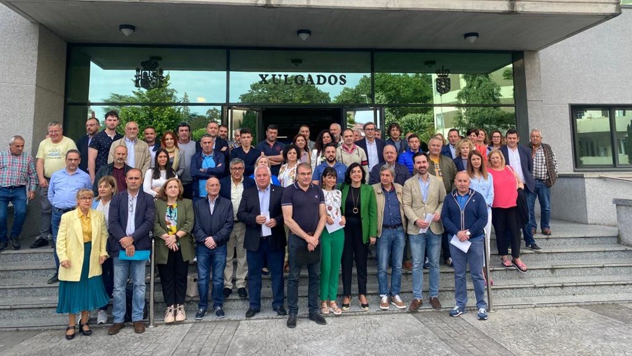 Los concejales del PP del partido judicial de Lugo eligieron a los 6 diputados para la Diputación