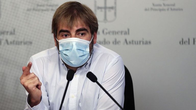 El portavoz de Podemos Asturias, Daniel Ripa