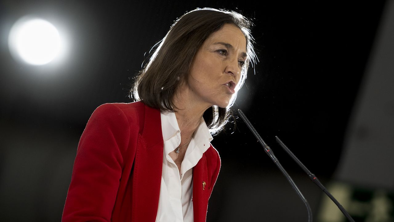 Vox registra en el Congreso su segunda mocin de censura de la legislatura.La ministra Reyes Maroto en su presentacin como candidata a la alcalda de Madrid.