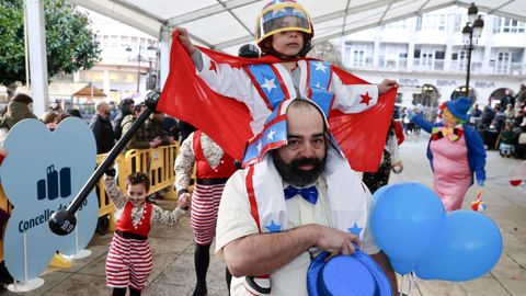 Gran animacin en el desfile infantil de Lugo