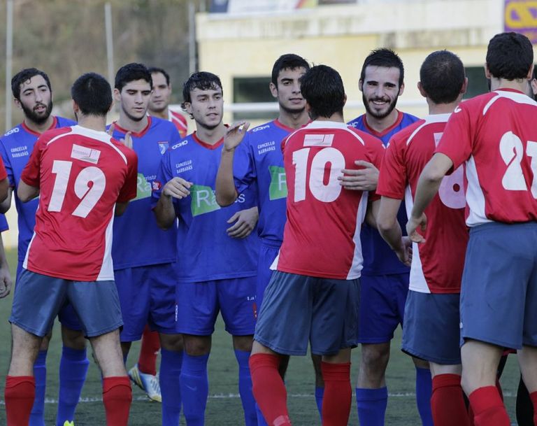 Los jóvenes de Os Carrís dominaron los duelos directos.