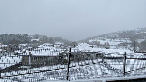 Nieve en Chandrexa de Queixa (Ourense)