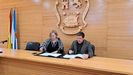Inés Monteagudo y Perfecto Rodríguez firmaron el convenio de colaboración para la ampliación del servicio