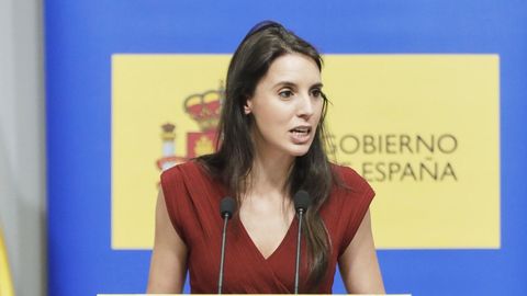 Irene Montero, en una imagen de julio del 2020