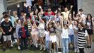Foto de la fiesta de entrega de premios de Prensa-Escuela el pasado junio, en la que particip el conselleiro de Educacin, Romn Rodrguez