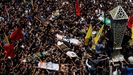 Funeral de los palestinos muertos tras el ataque en Yenín